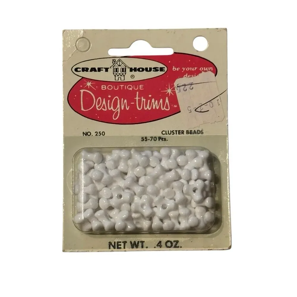 Vintage‎ Propeller + Cluster Beads Craft House Mangelsens 1960’s Crafts Sealed